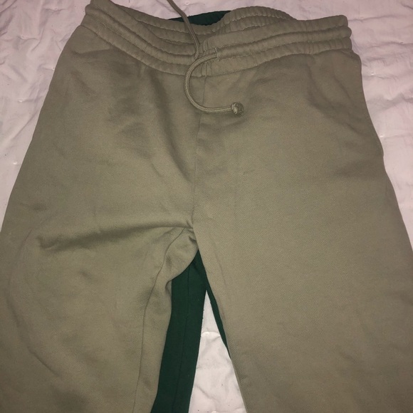 Tna Cozy Fleece Perfect Sweatpants SEAGRASS GREEN - Picture 6 of 8